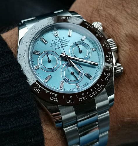 rolex 50th anniversary daytona for sale|rolex daytona ice blue price.